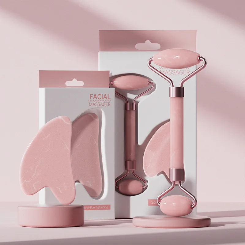 Roller & Gua Sha – Rituel Beauté pour un Visage Sculpté
