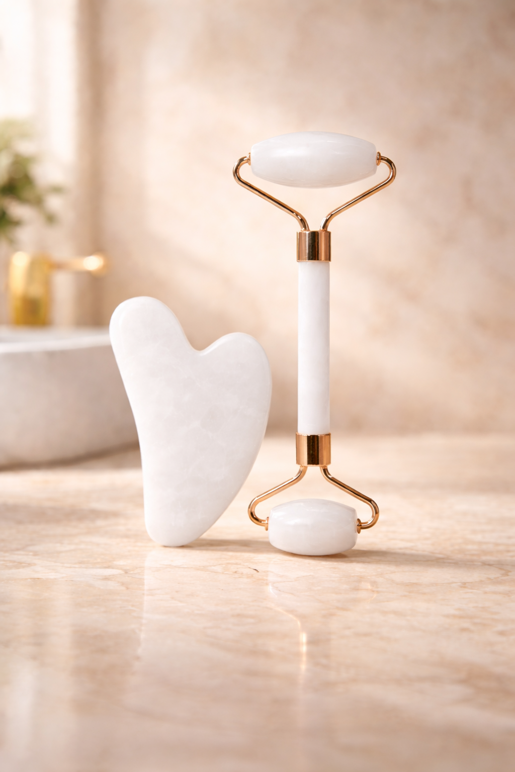 Roller & Gua Sha – Rituel Beauté pour un Visage Sculpté